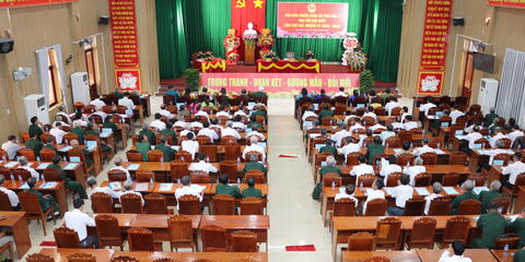 Đại hội đại biểu Hội Cựu chiến binh xã Phú Hòa 1 lần thứ VIII, nhiệm kỳ 2025-2030