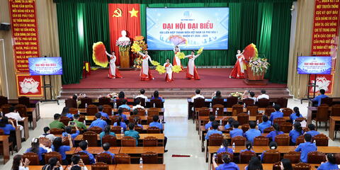 Đại hội đại biểu Hội Liên hiệp Thanh niên Việt Nam xã Phú Hòa 1 lần thứ I, nhiệm kỳ 2026-2029