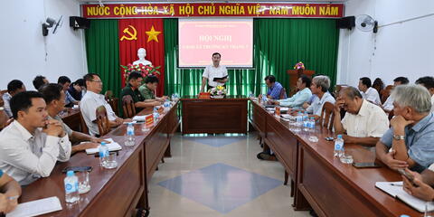 Hội nghị UBND xã thường kỳ tháng 7 năm 2026