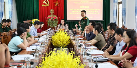 Triển khai nhiệm vụ thực hiện “Chiến dịch 500 ngày đêm đẩy mạnh thực hiện tìm kiếm, quy tập và xác định danh tính hài cốt liệt sĩ”