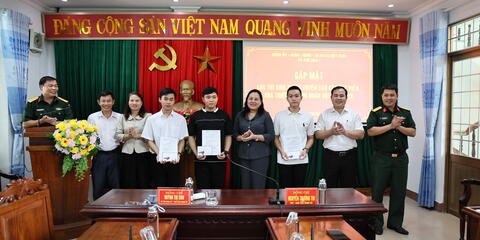 Gặp mặt, biểu dương các thí sinh trúng tuyển vào các học viện, nhà trường quân đội năm 2026