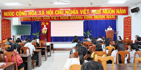 Khai giảng lớp bồi dưỡng nhận thức về Đảng (đợt 3) năm 2026