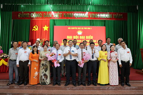 Đại hội đại biểu Hội Khuyến học xã Phú Hòa 1 lần thứ I, nhiệm kỳ 2026-2031