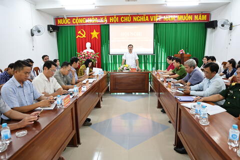 UBND xã sơ kết công tác 6 tháng đầu năm và triển khai nhiệm vụ 6 tháng cuối năm 2026