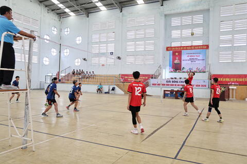 Khai mạc giải bóng chuyền Ngày hội Toàn dân bảo vệ an ninh Tổ quốc năm 2026