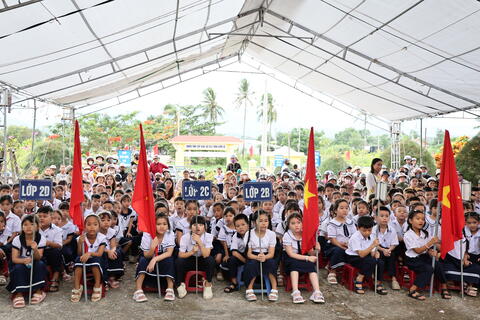 Các trường học trên địa bàn xã đồng loạt khai giảng năm học mới 2026 - 2027