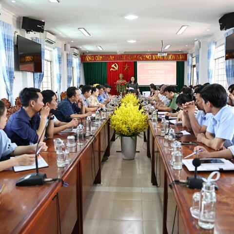 Ban chỉ đạo công tác bồi thường, giải phóng mặt bằng các dự án trên địa bàn xã Phú Hòa 1 đẩy nhanh tiến độ công tác giải phóng mặt bằng