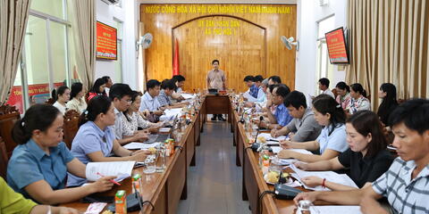 Ủy ban MTTQ Việt Nam tỉnh giám sát tại xã Phú Hòa 1