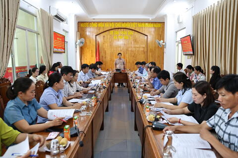 Ủy ban MTTQ Việt Nam tỉnh giám sát tại xã Phú Hòa 1